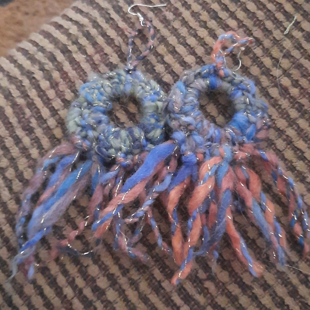 3 For $20! Handmade dreamcatcher-esque earrings